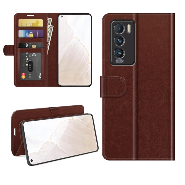 For OPPO Realme GT Master R64 Texture Single Horizontal Flip Protective Case with Holder & Card Slots & Wallet& Photo Frame