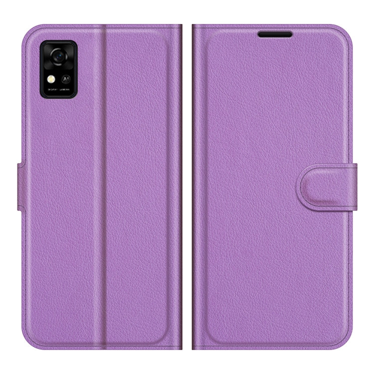 For ZTE Blade A31 Litchi Texture Horizontal Flip Protective Case with Holder & Card Slots & Wallet