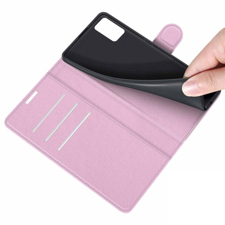 For ZTE Blade A31 Litchi Texture Horizontal Flip Protective Case with Holder & Card Slots & Wallet