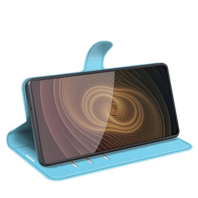 For ZTE Axon 20 5G Litchi Texture Horizontal Flip Protective Case with Holder & Card Slots & Wallet