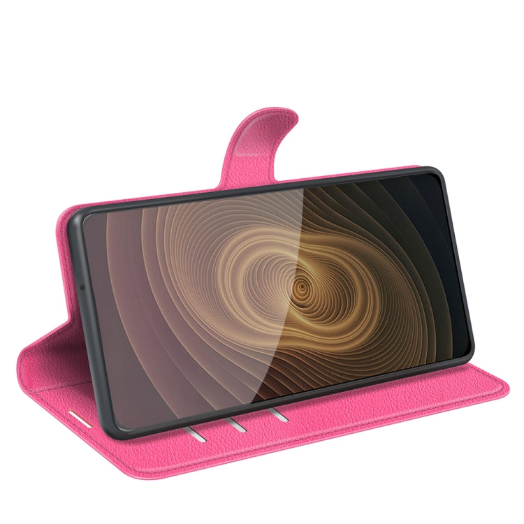 For ZTE Axon 20 5G Litchi Texture Horizontal Flip Protective Case with Holder & Card Slots & Wallet