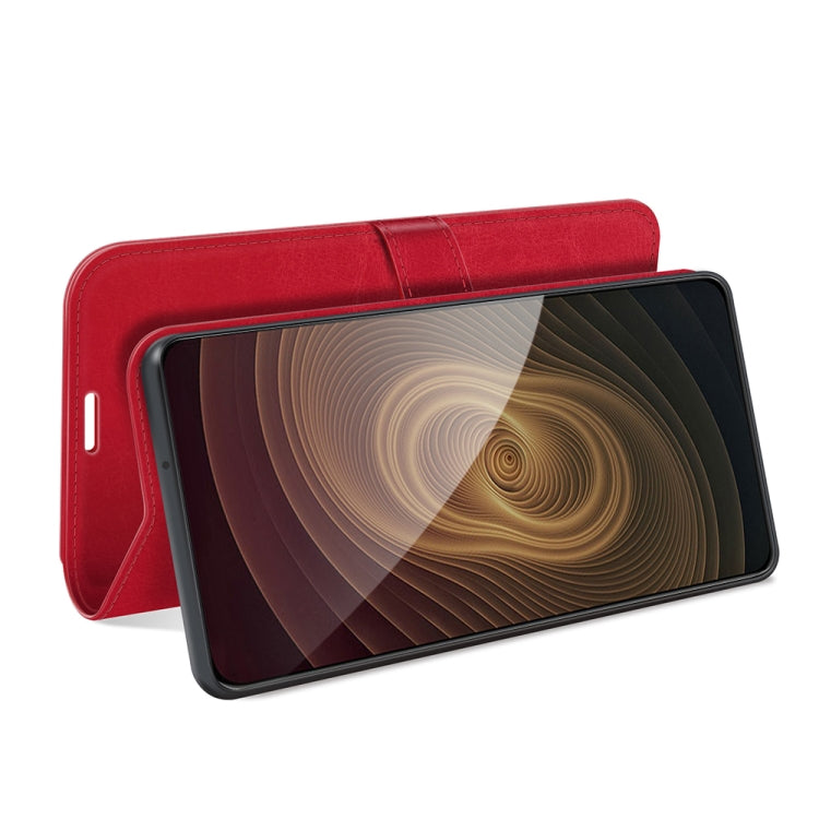 For ZTE Axon 20 5G R64 Texture Single Horizontal Flip Protective Case with Holder & Card Slots & Wallet& Photo Frame