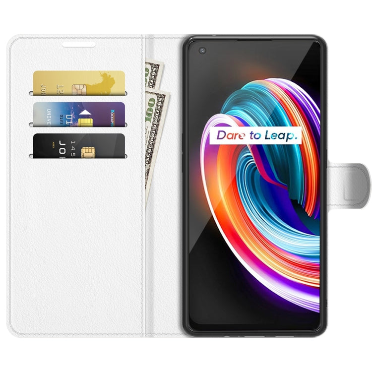 For OPPO Realme Q3 Pro Carnival Litchi Texture Horizontal Flip Protective Case with Holder & Card Slots & Wallet