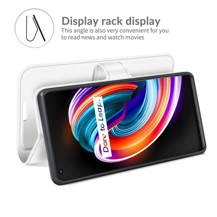 For OPPO Realme Q3 Pro Carnival Litchi Texture Horizontal Flip Protective Case with Holder & Card Slots & Wallet