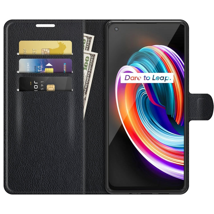For OPPO Realme Q3 Pro Carnival Litchi Texture Horizontal Flip Protective Case with Holder & Card Slots & Wallet