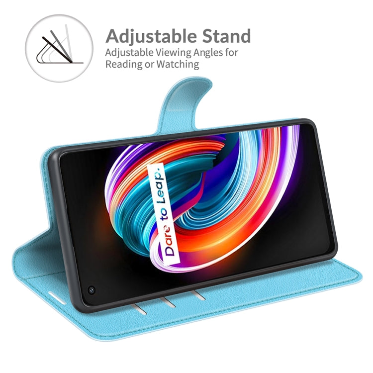 For OPPO Realme Q3 Pro Carnival Litchi Texture Horizontal Flip Protective Case with Holder & Card Slots & Wallet