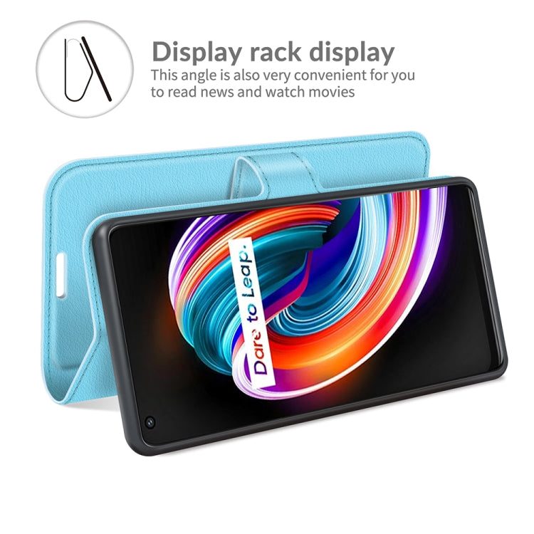 For OPPO Realme Q3 Pro Carnival Litchi Texture Horizontal Flip Protective Case with Holder & Card Slots & Wallet