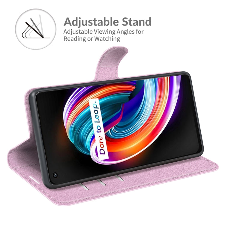 For OPPO Realme Q3 Pro Carnival Litchi Texture Horizontal Flip Protective Case with Holder & Card Slots & Wallet