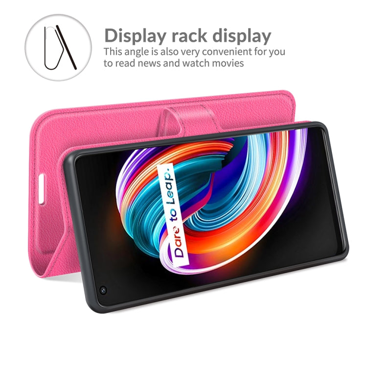 For OPPO Realme Q3 Pro Carnival Litchi Texture Horizontal Flip Protective Case with Holder & Card Slots & Wallet