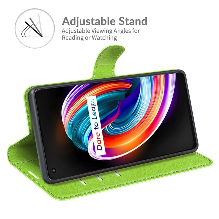 For OPPO Realme Q3 Pro Carnival Litchi Texture Horizontal Flip Protective Case with Holder & Card Slots & Wallet