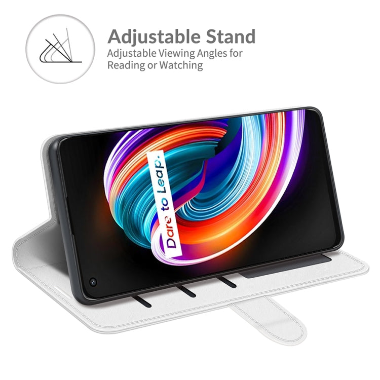 For OPPO Realme Q3 Pro Carnival R64 Texture Single Horizontal Flip Protective Case with Holder & Card Slots & Wallet& Photo Frame