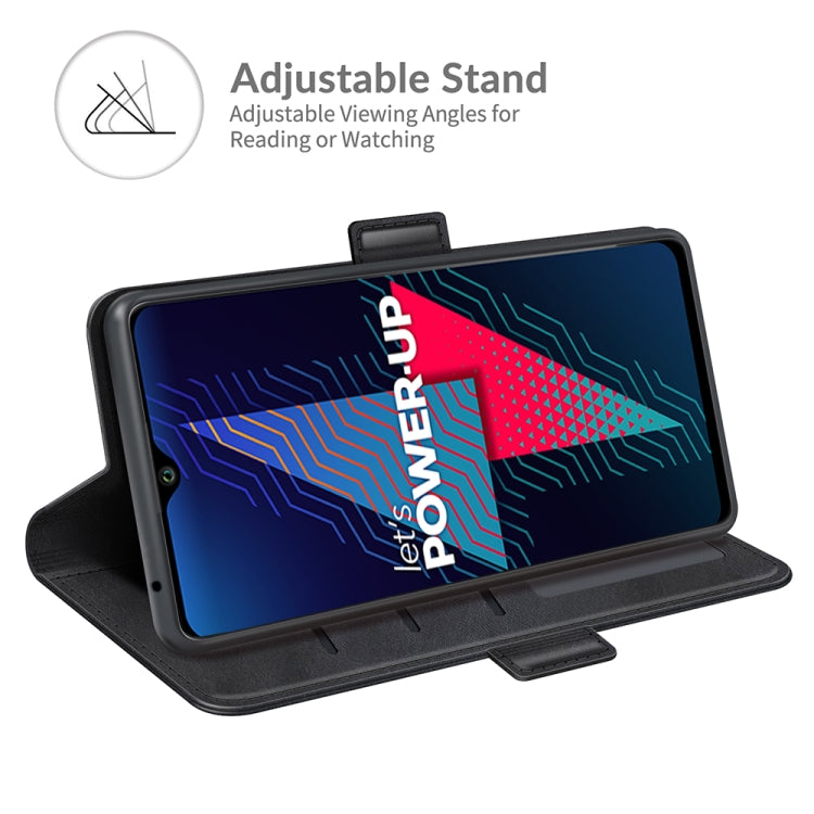 For wiko Power U30 Dual-side Magnetic Buckle Horizontal Flip Leather Case with Holder & Card Slots & Wallet