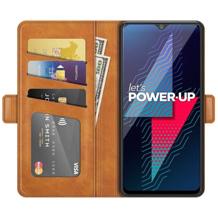 For wiko Power U30 Dual-side Magnetic Buckle Horizontal Flip Leather Case with Holder & Card Slots & Wallet