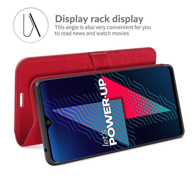 For wiko Power U30 R64 Texture Single Horizontal Flip Protective Case with Holder & Card Slots & Wallet & Photo Frame