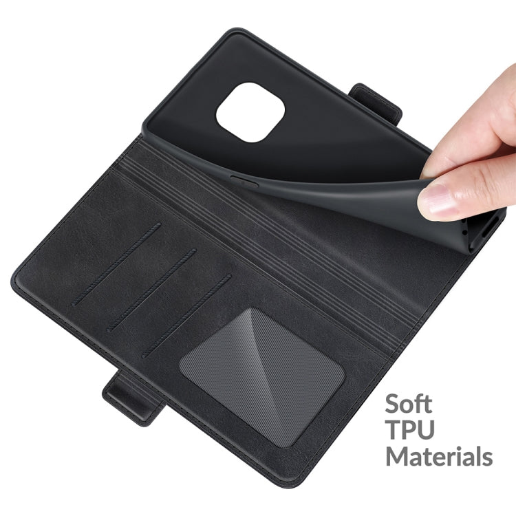 For Nokia XR20 Dual-side Magnetic Buckle Horizontal Flip Leather Case with Holder & Card Slots & Wallet