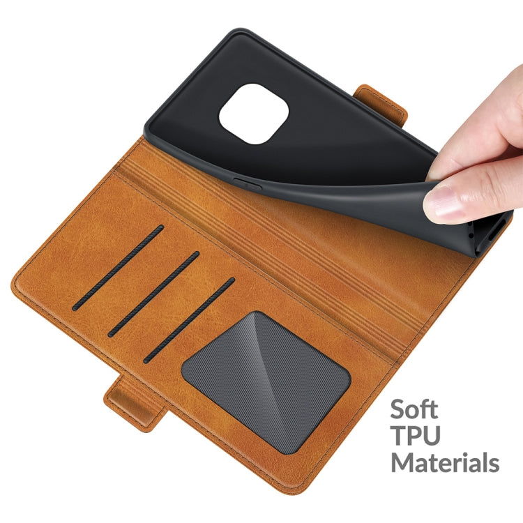 For Nokia XR20 Dual-side Magnetic Buckle Horizontal Flip Leather Case with Holder & Card Slots & Wallet