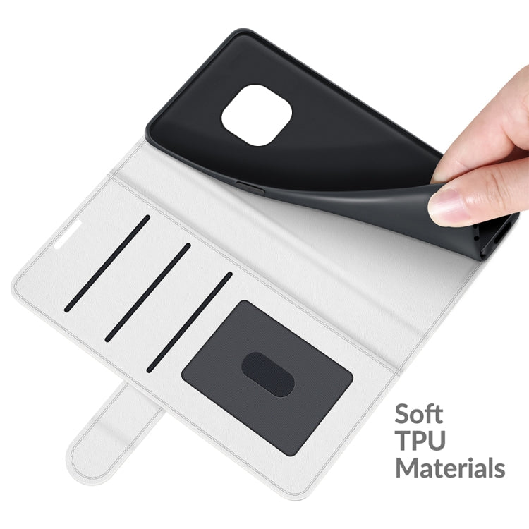 For Nokia XR20 R64 Texture Single Horizontal Flip Protective Case with Holder & Card Slots & Wallet& Photo Frame