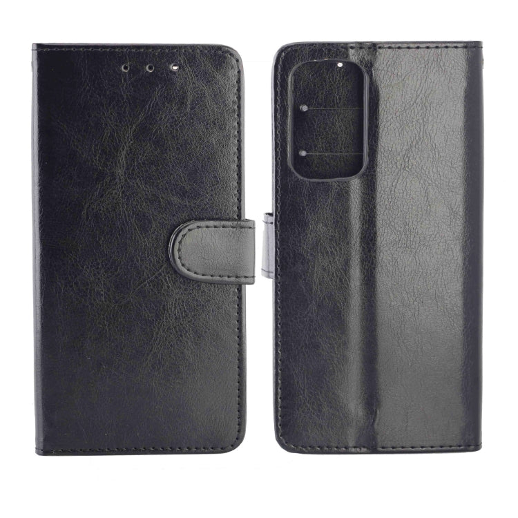 For OPPO Reno6 Pro+(5G) Crazy Horse Texture Leather Horizontal Flip Protective Case with Holder & Card Slots & Wallet & Photo Frame