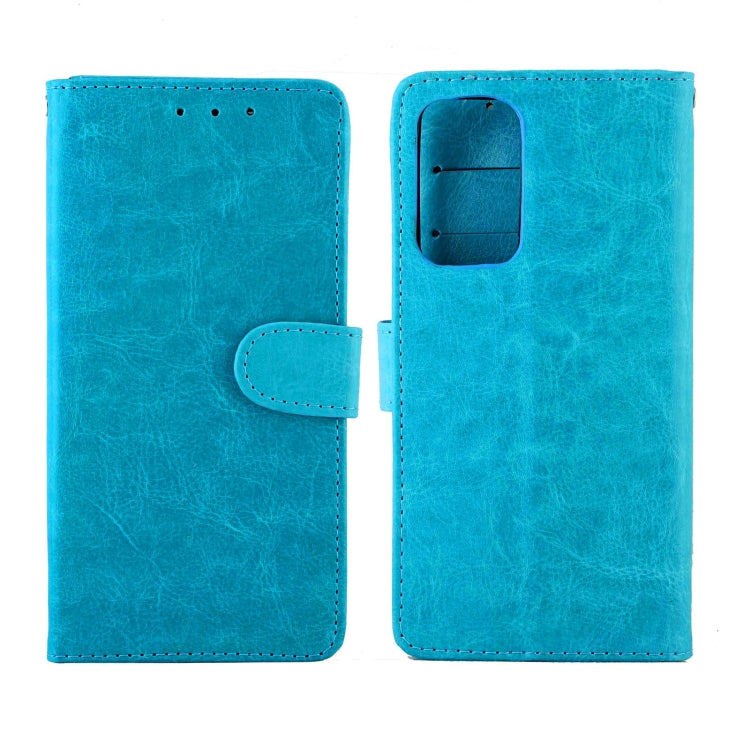 For OPPO Reno6 Pro+(5G) Crazy Horse Texture Leather Horizontal Flip Protective Case with Holder & Card Slots & Wallet & Photo Frame