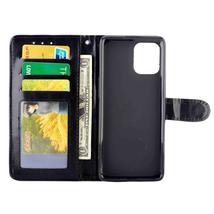 For OPPO Find X3/Find X3 Pro Crazy Horse Texture Leather Horizontal Flip Protective Case with Holder & Card Slots & Wallet & Photo Frame