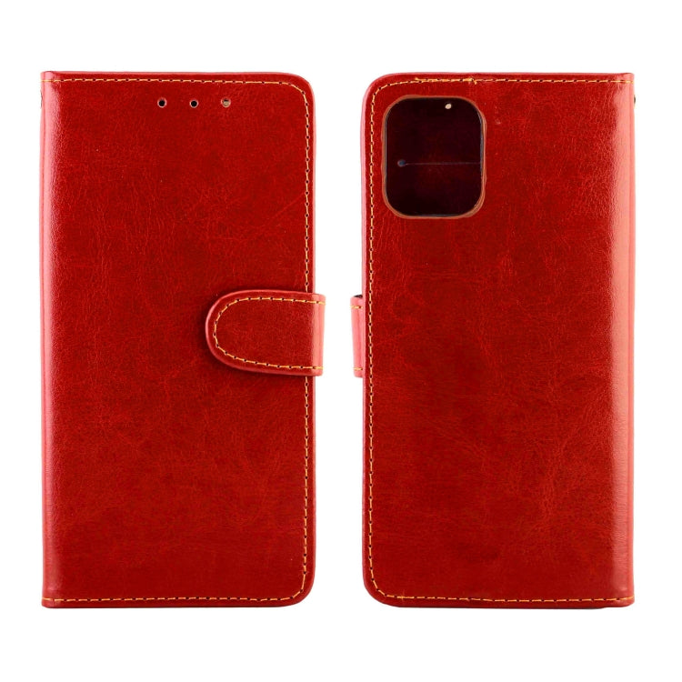 For OPPO Find X3/Find X3 Pro Crazy Horse Texture Leather Horizontal Flip Protective Case with Holder & Card Slots & Wallet & Photo Frame