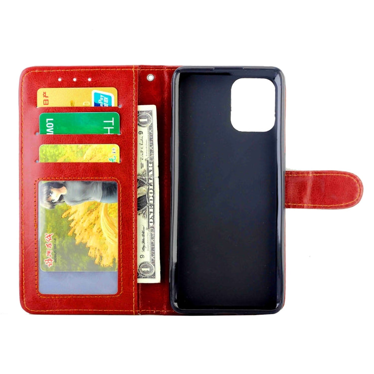 For OPPO Find X3/Find X3 Pro Crazy Horse Texture Leather Horizontal Flip Protective Case with Holder & Card Slots & Wallet & Photo Frame