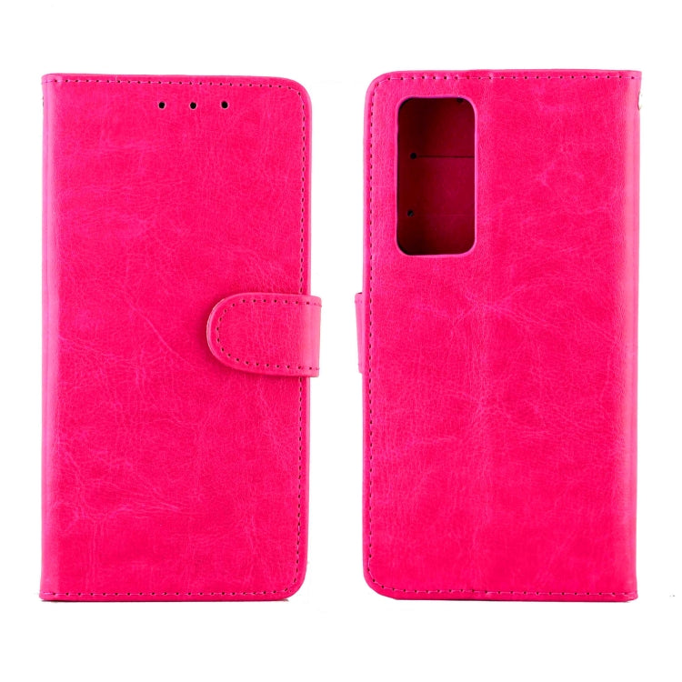 For OPPO Find X3 Neo/Reno5 Pro+ Crazy Horse Texture Leather Horizontal Flip Protective Case with Holder & Card Slots & Wallet & Photo Frame