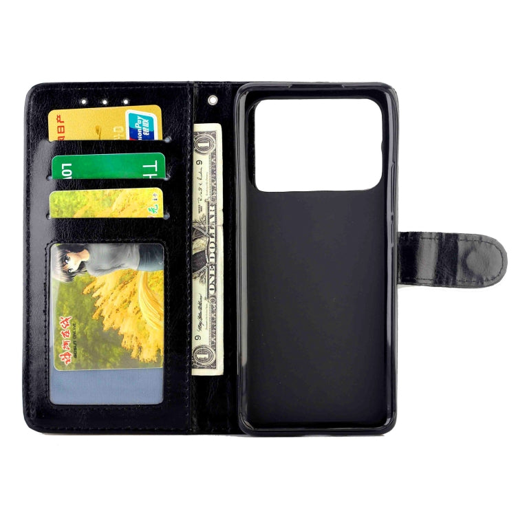 For Xiaomi Mi 11 Ultra Crazy Horse Texture Leather Horizontal Flip Protective Case with Holder & Card Slots & Wallet & Photo Frame
