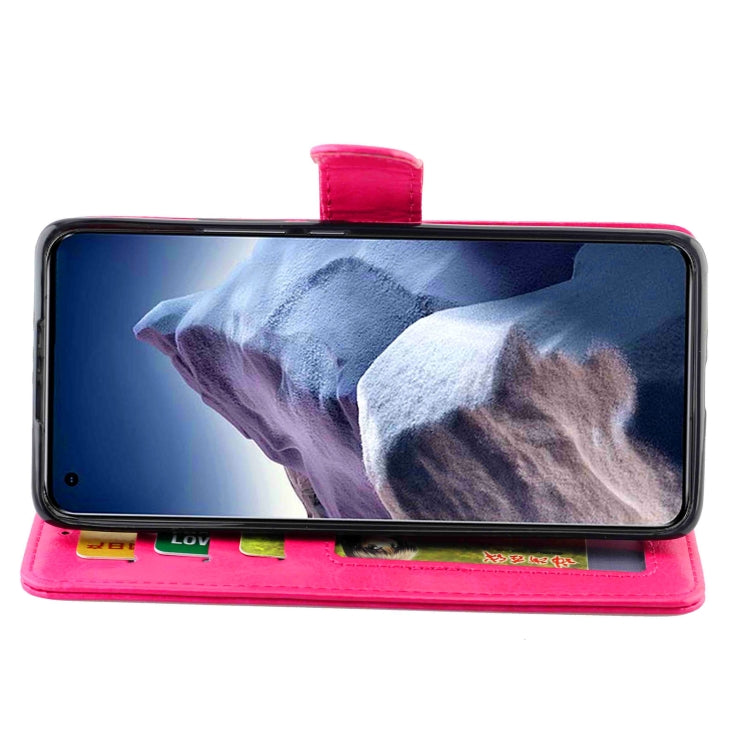 For Xiaomi Mi 11 Ultra Crazy Horse Texture Leather Horizontal Flip Protective Case with Holder & Card Slots & Wallet & Photo Frame