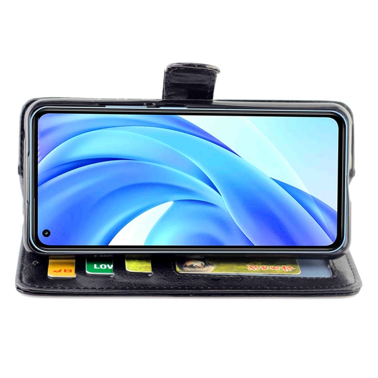 For Xiaomi Mi 11 Lite (4G/5G) Crazy Horse Texture Leather Horizontal Flip Protective Case with Holder & Card Slots & Wallet & Photo Frame