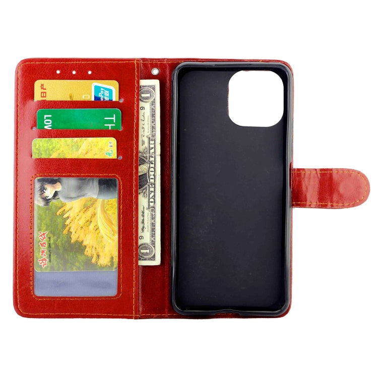 For Xiaomi Mi 11 Lite (4G/5G) Crazy Horse Texture Leather Horizontal Flip Protective Case with Holder & Card Slots & Wallet & Photo Frame