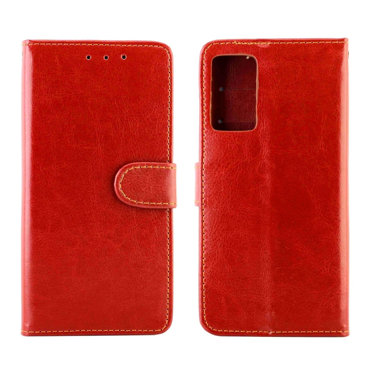 For Samsung Galaxy Quantum 2 Crazy Horse Texture Leather Horizontal Flip Protective Case with Holder & Card Slots & Wallet & Photo Frame