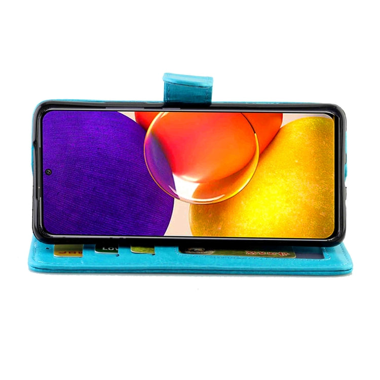 For Samsung Galaxy Quantum 2 Crazy Horse Texture Leather Horizontal Flip Protective Case with Holder & Card Slots & Wallet & Photo Frame