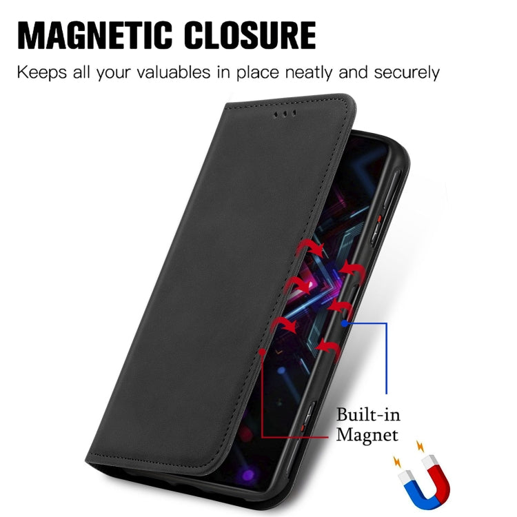For Xiaomi Redmi K40 Gaming Retro Skin Feel Business Magnetic Horizontal Flip Leather Case with Holder & Card Slots & Wallet & Photo Frame
