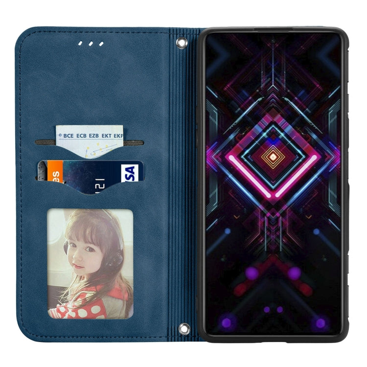 For Xiaomi Redmi K40 Gaming Retro Skin Feel Business Magnetic Horizontal Flip Leather Case with Holder & Card Slots & Wallet & Photo Frame