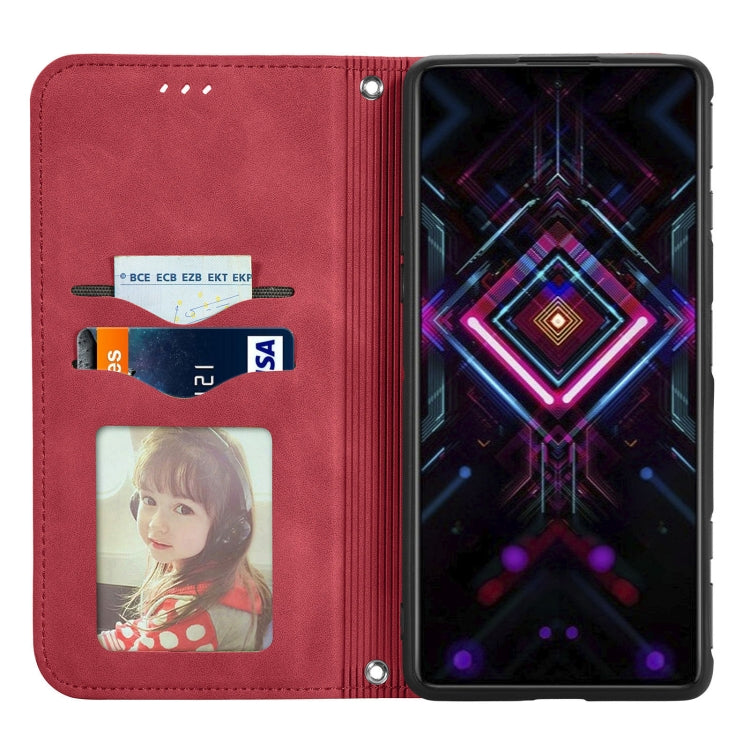 For Xiaomi Redmi K40 Gaming Retro Skin Feel Business Magnetic Horizontal Flip Leather Case with Holder & Card Slots & Wallet & Photo Frame