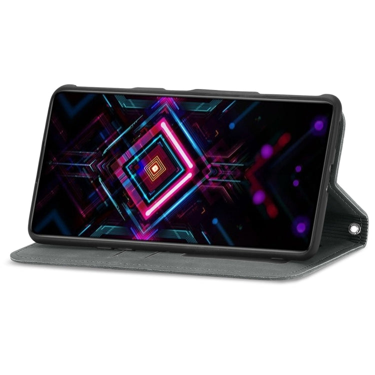 For Xiaomi Redmi K40 Gaming Retro Skin Feel Business Magnetic Horizontal Flip Leather Case with Holder & Card Slots & Wallet & Photo Frame