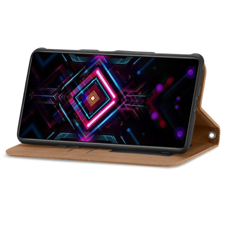 For Xiaomi Redmi K40 Gaming Retro Skin Feel Business Magnetic Horizontal Flip Leather Case with Holder & Card Slots & Wallet & Photo Frame