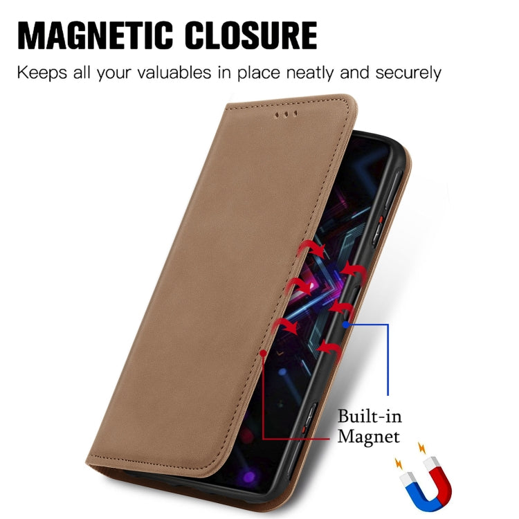 For Xiaomi Redmi K40 Gaming Retro Skin Feel Business Magnetic Horizontal Flip Leather Case with Holder & Card Slots & Wallet & Photo Frame