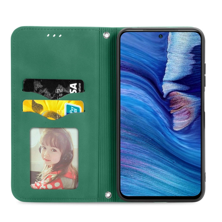 For Xiaomi Redmi Note 10 JE Retro Skin Feel Business Magnetic Horizontal Flip Leather Case with Holder & Card Slots & Wallet & Photo Frame