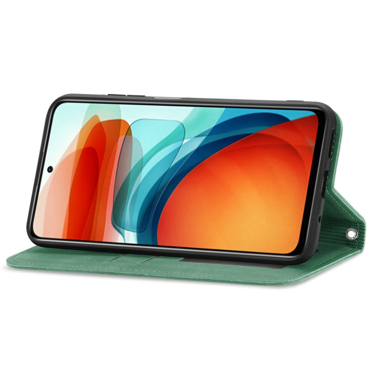 For Xiaomi Redmi Note 10 JE Retro Skin Feel Business Magnetic Horizontal Flip Leather Case with Holder & Card Slots & Wallet & Photo Frame