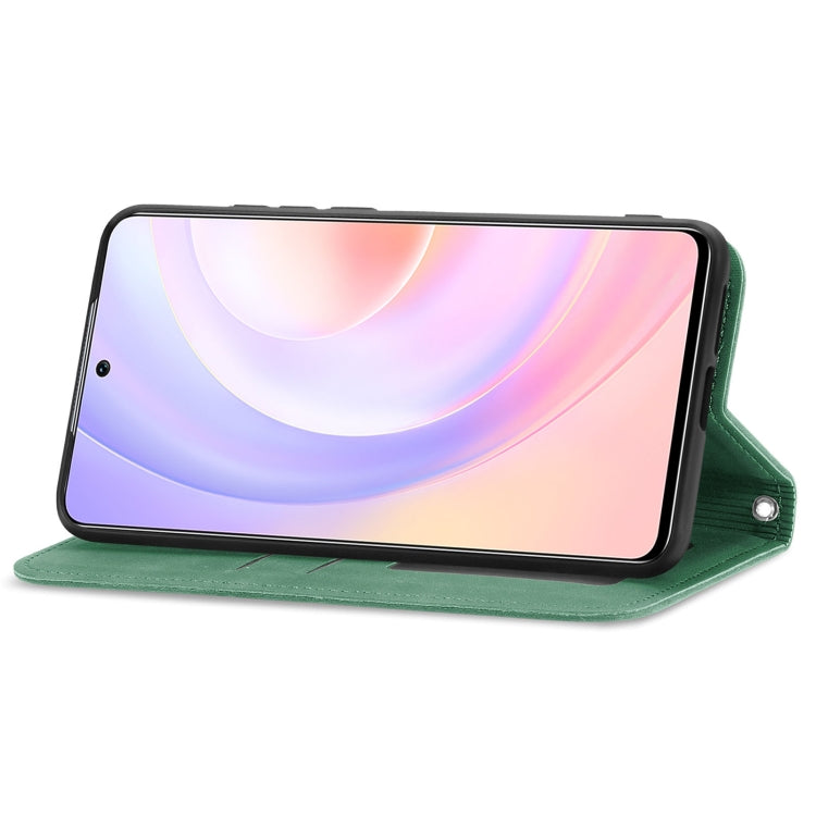 For Honor 50 SE Retro Skin Feel Business Magnetic Horizontal Flip Leather Case with Holder & Card Slots & Wallet & Photo Frame