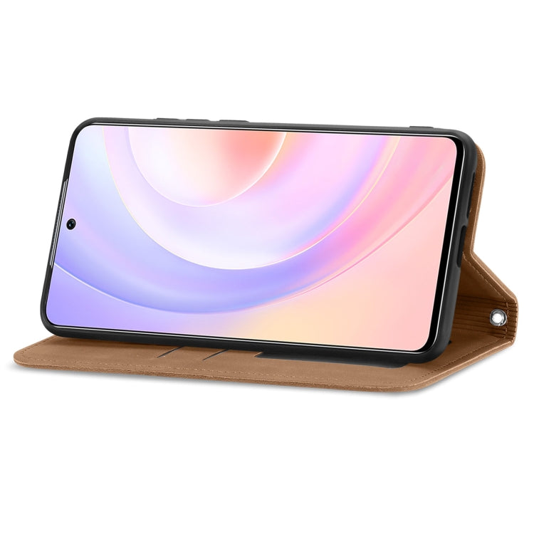 For Honor 50 SE Retro Skin Feel Business Magnetic Horizontal Flip Leather Case with Holder & Card Slots & Wallet & Photo Frame