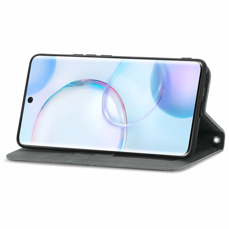 For Honor 50 Retro Skin Feel Business Magnetic Horizontal Flip Leather Case with Holder & Card Slots & Wallet & Photo Frame