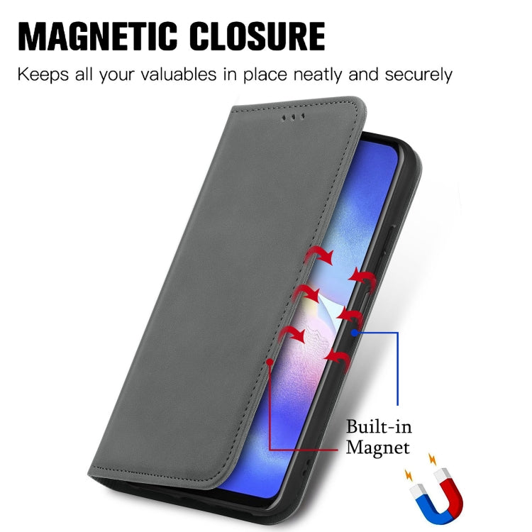For Blackview A90 Retro Skin Feel Business Magnetic Horizontal Flip Leather Case with Holder & Card Slots & Wallet & Photo Frame