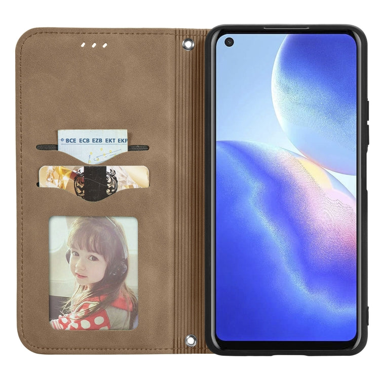 For Blackview A90 Retro Skin Feel Business Magnetic Horizontal Flip Leather Case with Holder & Card Slots & Wallet & Photo Frame