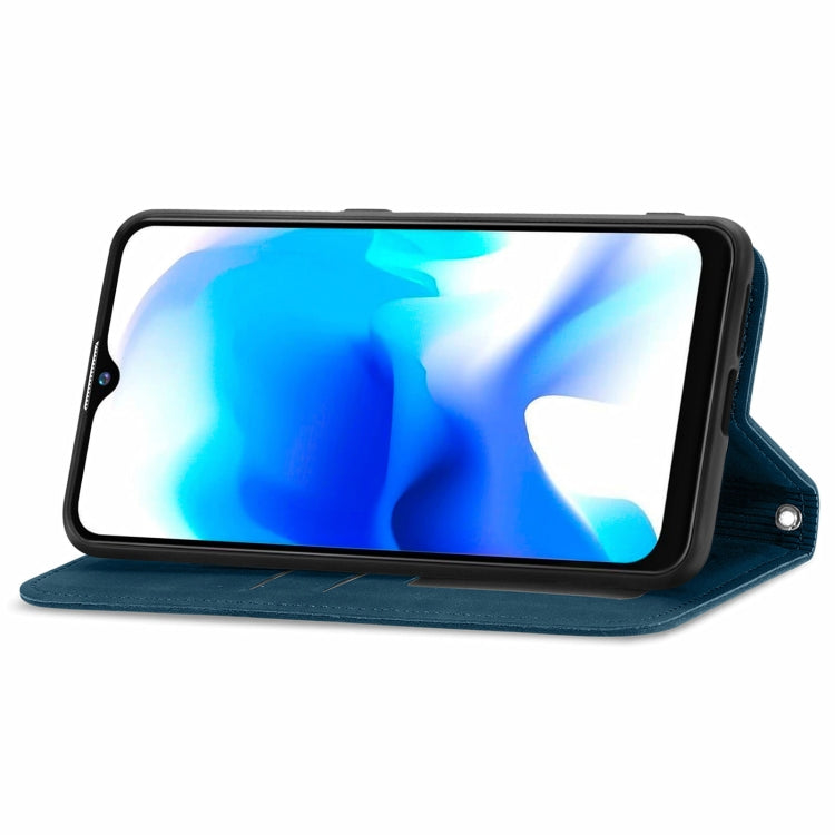 For Blackview A80 / A80s Retro Skin Feel Business Magnetic Horizontal Flip Leather Case with Holder & Card Slots & Wallet & Photo Frame