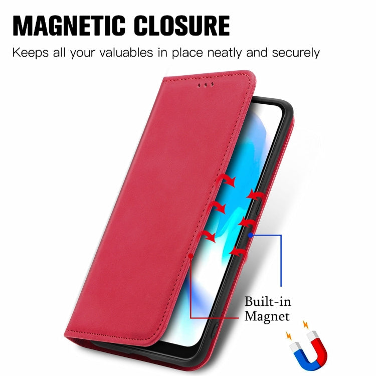 For Blackview A80 / A80s Retro Skin Feel Business Magnetic Horizontal Flip Leather Case with Holder & Card Slots & Wallet & Photo Frame
