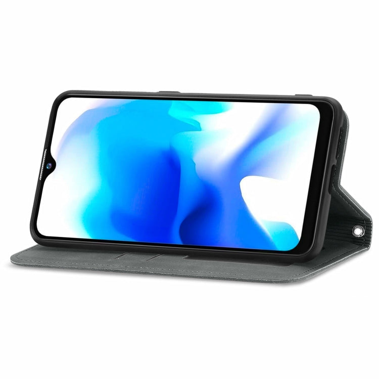 For Blackview A80 / A80s Retro Skin Feel Business Magnetic Horizontal Flip Leather Case with Holder & Card Slots & Wallet & Photo Frame