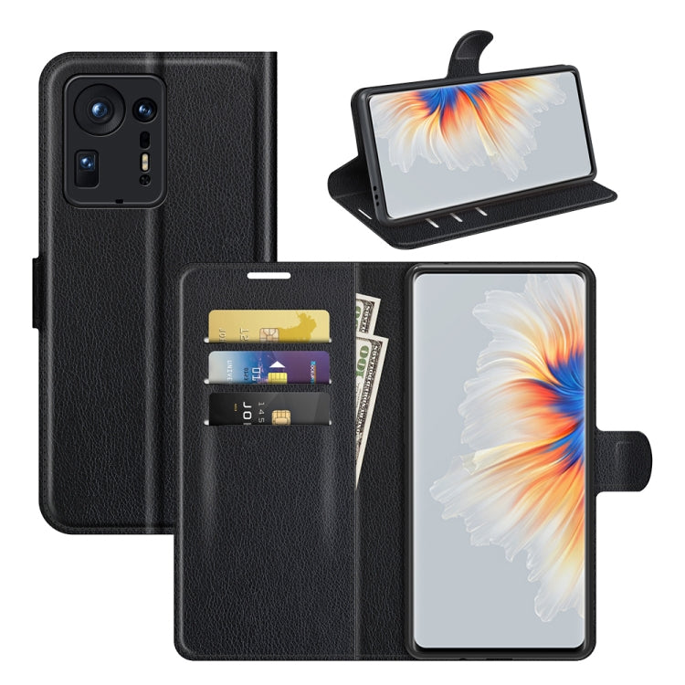 For Xiaomi Mix 4 Litchi Texture Horizontal Flip Protective Case with Holder & Card Slots & Wallet